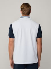 Hackett Classic Fit Sport Stretch Piqué Polo - Image 2 of 7