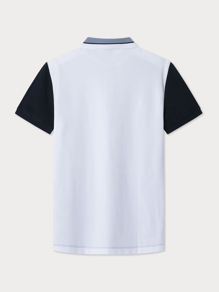Hackett Classic Fit Sport Stretch Piqué Polo - Image 7 of 7 Hackett Classic Fit Sport Stretch Piqué Polo - Image 7 of 7