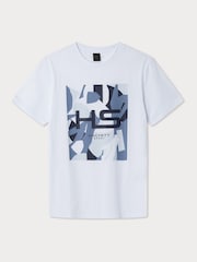 Camiseta esportiva com Print coral - Imagem 1 de 2