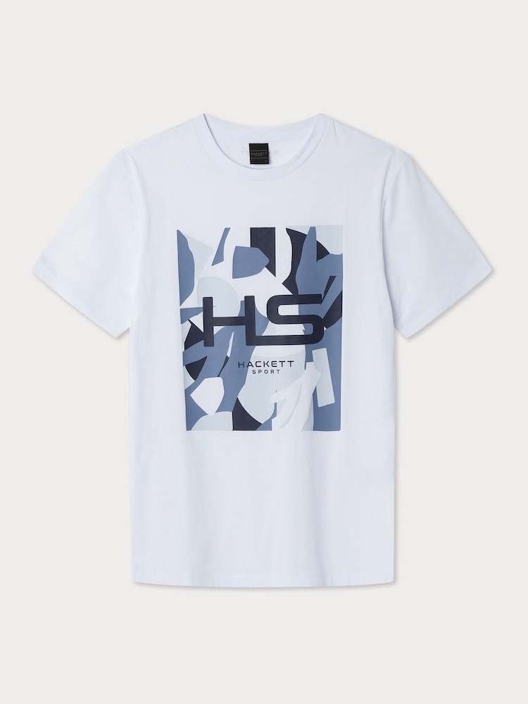 Camiseta esportiva com Print coral - Imagem 1 de 2