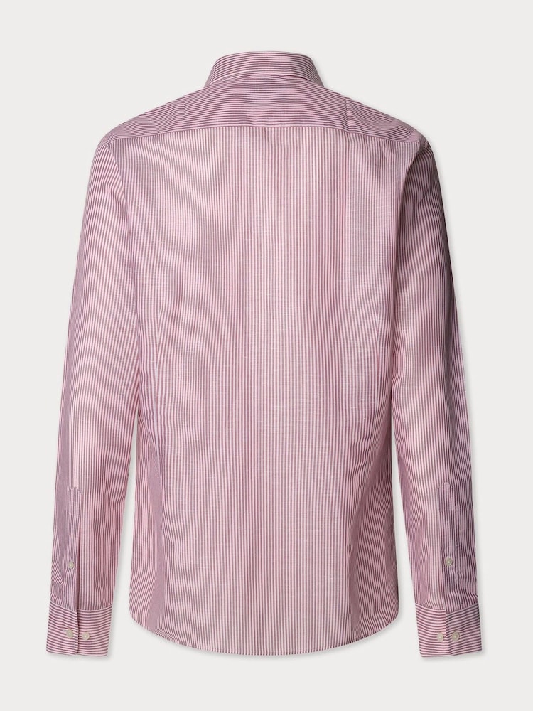 Linen Bengal Strip Shirt - Image 8 of 8