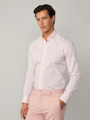 Strip Button Down Shirt With Embroidered Logo - Image 1 of 8