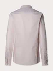 Strip Button Down Shirt With Embroidered Logo - Image 8 of 8