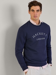 Hackett Heritage Crew Neck Sweatshirt - Image 5 of 8