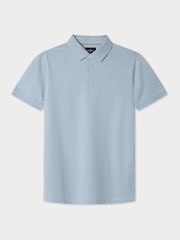 Soft Jersey Polo With Stripe Placket Detail - Image 2 of 2