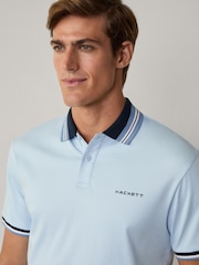 Hackett Classic Fit Sport Stretch Piqué Polo Shirt - Image 2 of 7