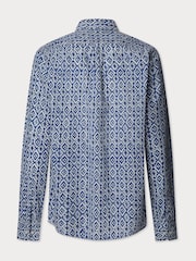 Batik Print Lightweight Cotton Shirt - Image 2 of 2