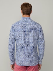 Batik Print Lightweight Cotton Shirt - Image 4 of 8