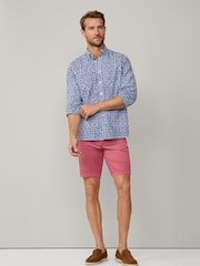 Batik Print Lightweight Cotton Shirt - Image 6 of 8