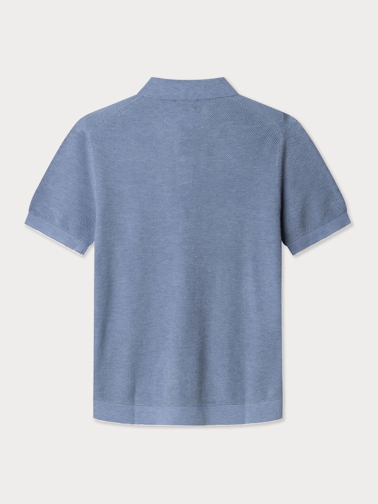 Cotton Silk Knitted Polo - Image 7 of 7