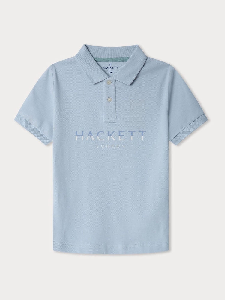 Hackett London Older Boys 100% Cotton Polo Shirt - Image 1 of 4
