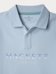 Hackett London Older Boys 100% Cotton Polo Shirt - Image 3 of 4