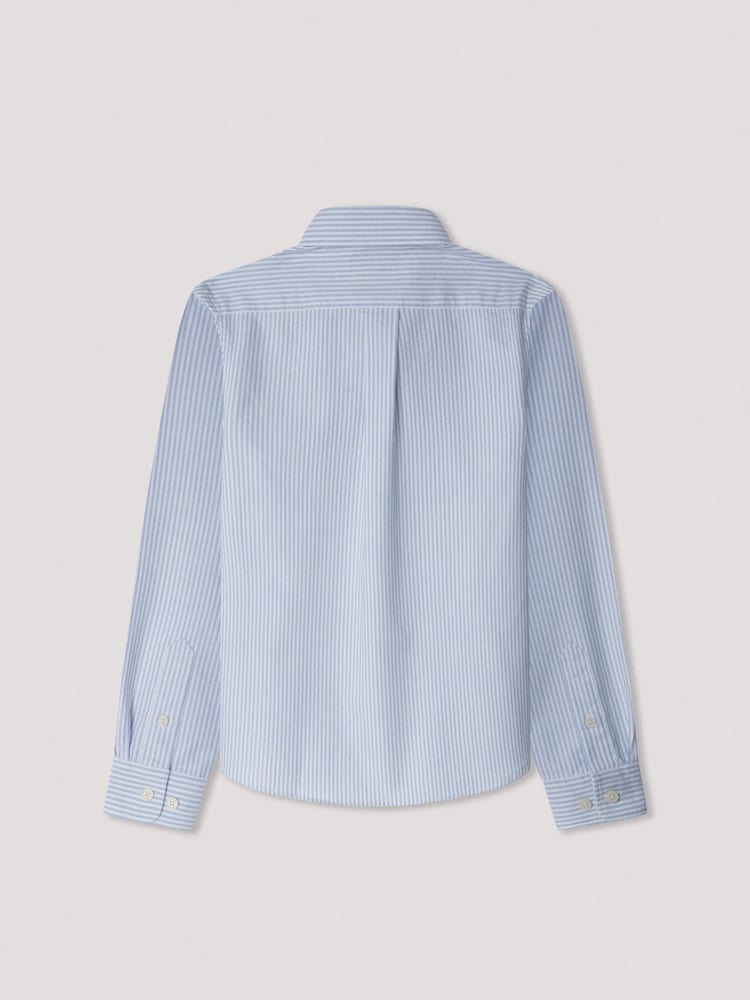 Синий - Hackett Bengal Striped Oxford Shirt - Изображение 2 из 4