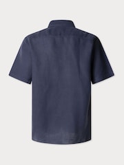 Garment Dye Linen Short Sleeve Shirt - Image 6 of 6