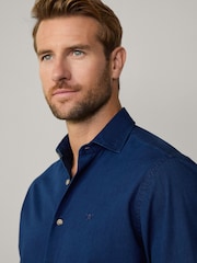 Denim Shirt With Kent Collar - Image 3 of 8