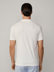 Soft Jersey Polo Shirt With Open Collar - Image 3 of 7