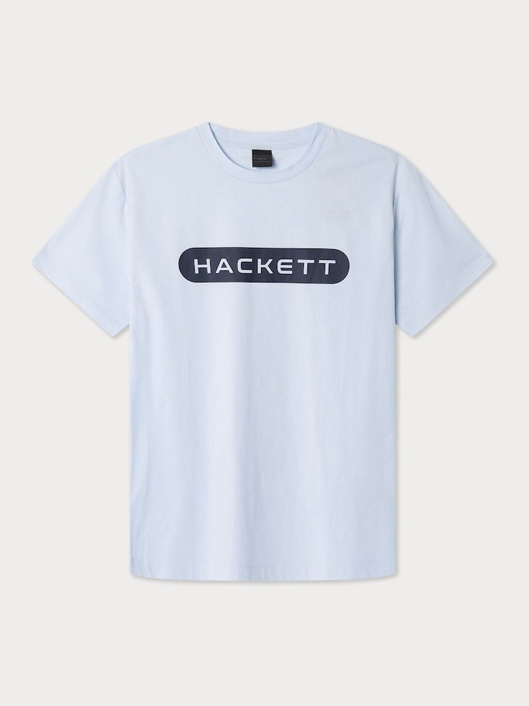 Azul - Camiseta Hackett Sport Classic Fit - Imagem 1 de 2