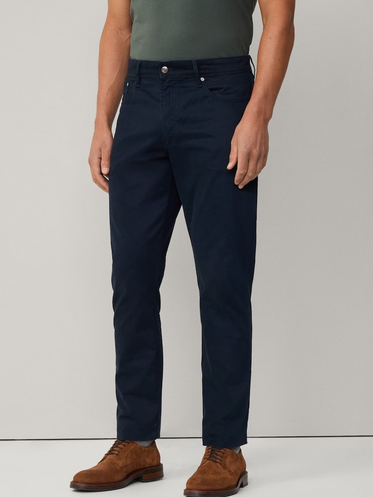 Hackett Regular Fit Five Pocket Trousers - Image 2 of 9