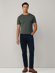Hackett Regular Fit Five Pocket Trousers - Image 6 of 9