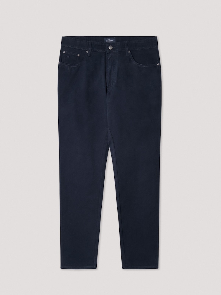 Hackett Regular Fit Five Pocket Trousers - Image 7 of 9