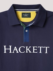Hackett Classic Fit Heritage Piqué Polo - Изображение 3 из 4