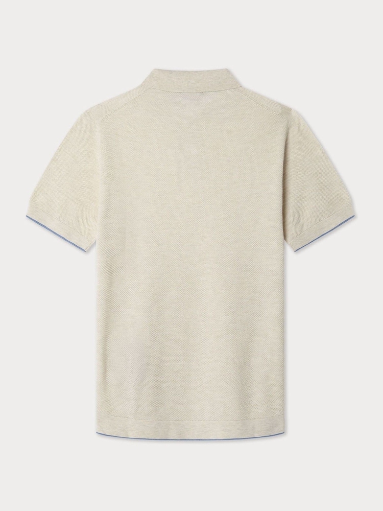 Cotton Silk Knitted Polo - Image 7 of 7