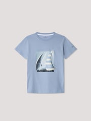 Hackett Classic Fit Sailboat T-Shirt - Image 1 of 4