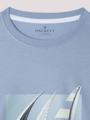Hackett Classic Fit Sailboat T-Shirt - Image 3 of 4