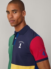 أخضر - Hackett Classic Fit Heritage Piqué Polo - صورة 5 من 8