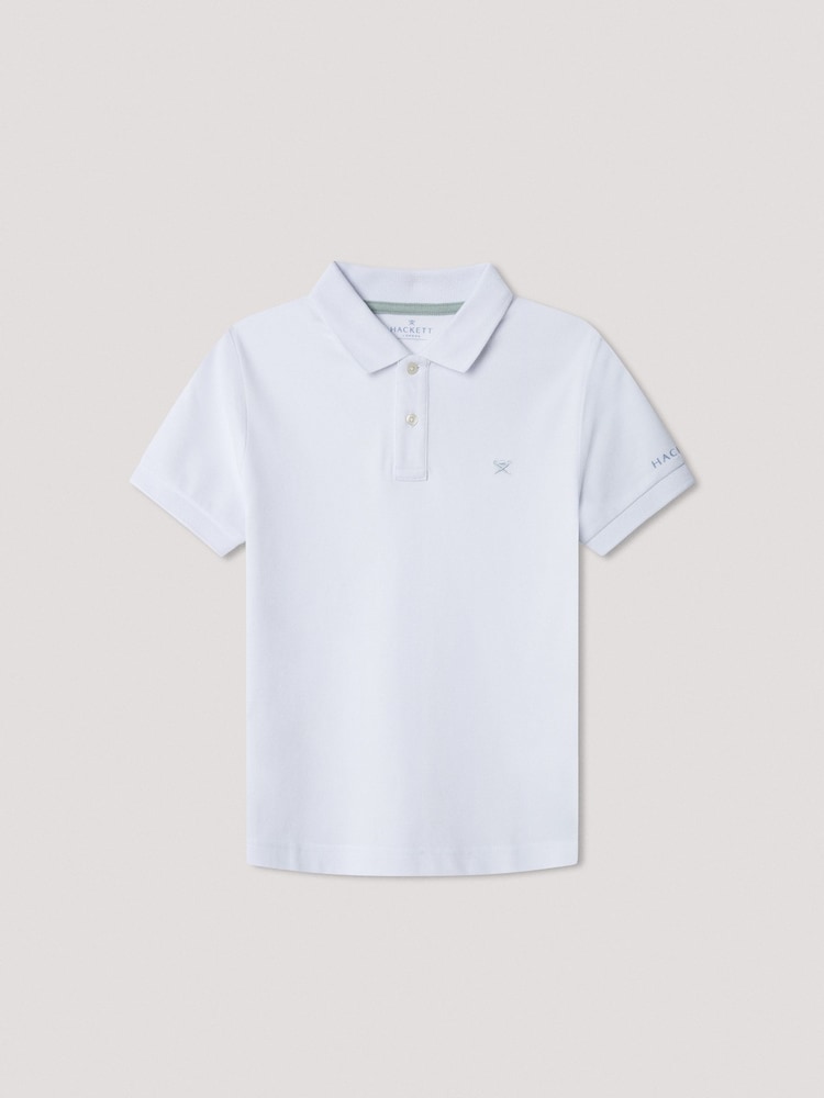 Hackett Classic Fit Embroidered Piqué Polo - Image 1 of 4