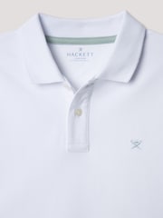 Hackett Classic Fit Embroidered Piqué Polo - Image 3 of 4