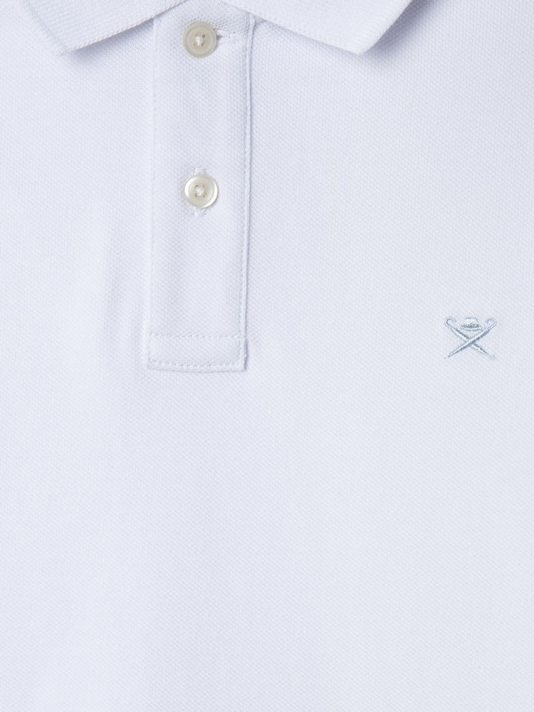 Hackett Classic Fit Embroidered Piqué Polo - Image 4 of 4