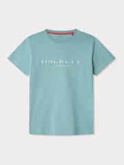 Зеленый - Hackett London Classic Fit T-Shirt - Изображение 1 из 4
