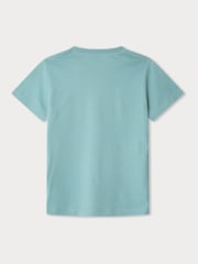 Зеленый - Hackett London Classic Fit T-Shirt - Изображение 2 из 4