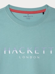 Зеленый - Hackett London Classic Fit T-Shirt - Изображение 3 из 4
