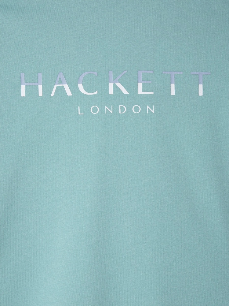 Зеленый - Hackett London Classic Fit T-Shirt - Изображение 4 из 4