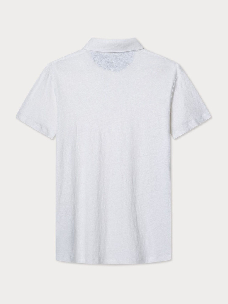 Linen Seersucker Polo - Image 2 of 2