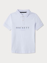 Hackett London Older Boys 100% Cotton Polo Shirt - Image 1 of 4