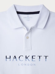 Hackett London Older Boys 100% Cotton Polo Shirt - Image 3 of 4