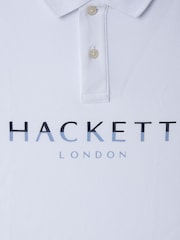 Hackett London Older Boys 100% Cotton Polo Shirt - Image 4 of 4