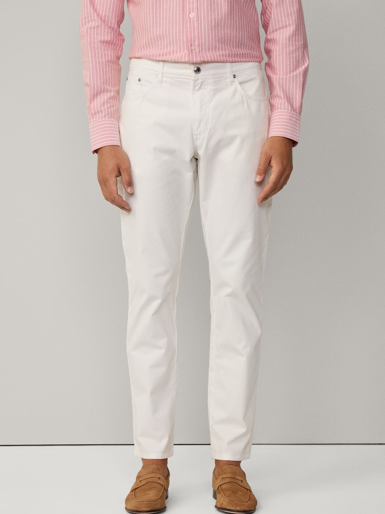 Hackett Regular Fit Five Pocket Trousers - Image 2 of 8 Hackett Regular Fit Five Pocket Trousers - Image 2 of 8
