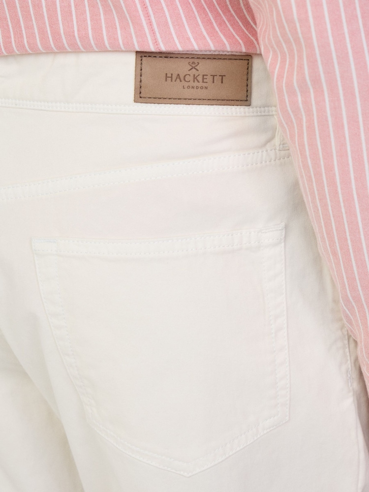 Hackett Regular Fit Five Pocket Trousers - Image 5 of 8