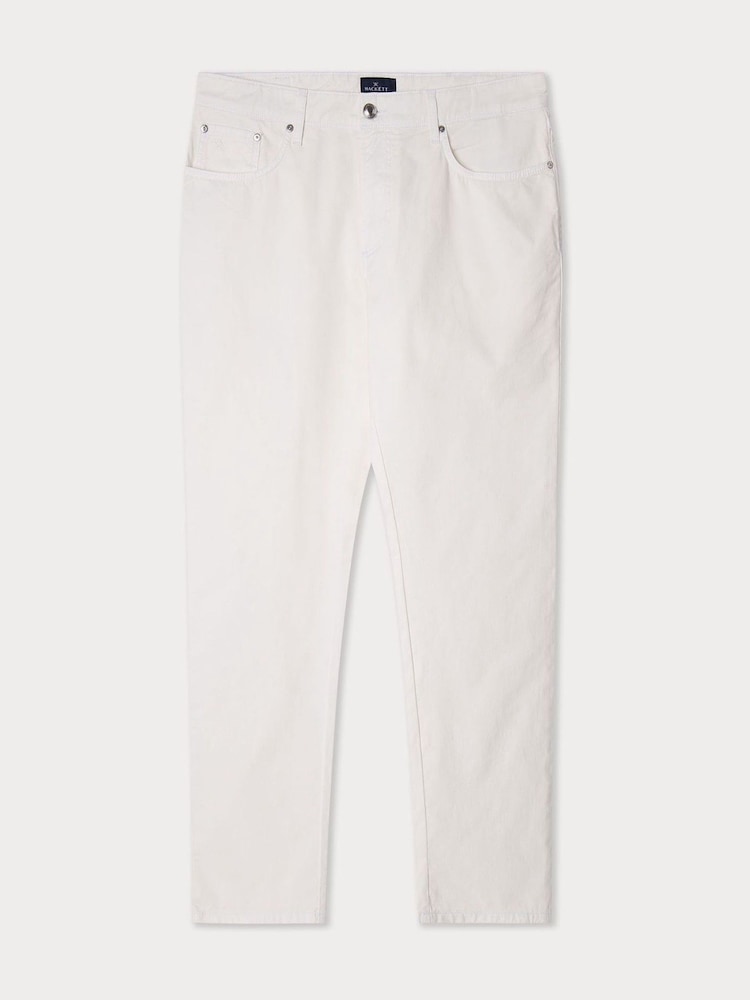 Hackett Regular Fit Five Pocket Trousers - Image 7 of 8
