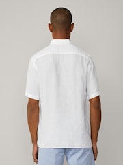 Garment Dye Linen Short Sleeve Shirt - Image 4 of 7