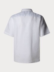 Garment Dye Linen Short Sleeve Shirt - Image 7 of 7