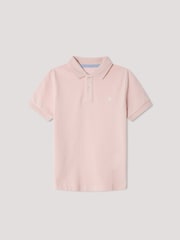 Hackett Classic Fit Embroidered Piqué Polo - Image 1 of 4