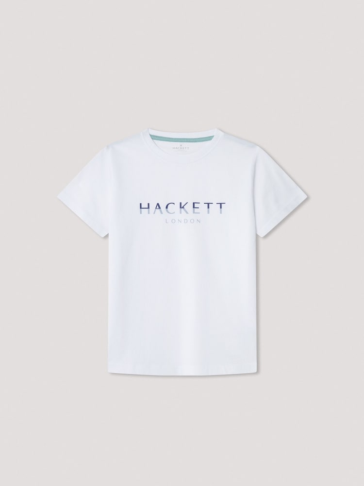 Белый - Hackett London Classic Fit T-Shirt - Изображение 1 из 4