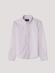 Розовый - Hackett Bengal Striped Oxford Shirt - Изображение 1 из 4
