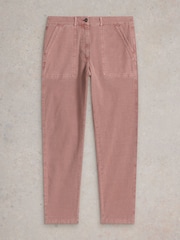 White Stuff Pink Twister Chino Trousers - Image 5 of 6