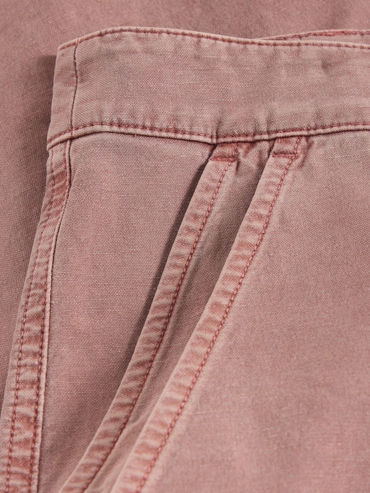White Stuff Pink Twister Chino Trousers - Image 6 of 6